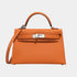 Hermes Kelly Mini Epsom Orange H, Front