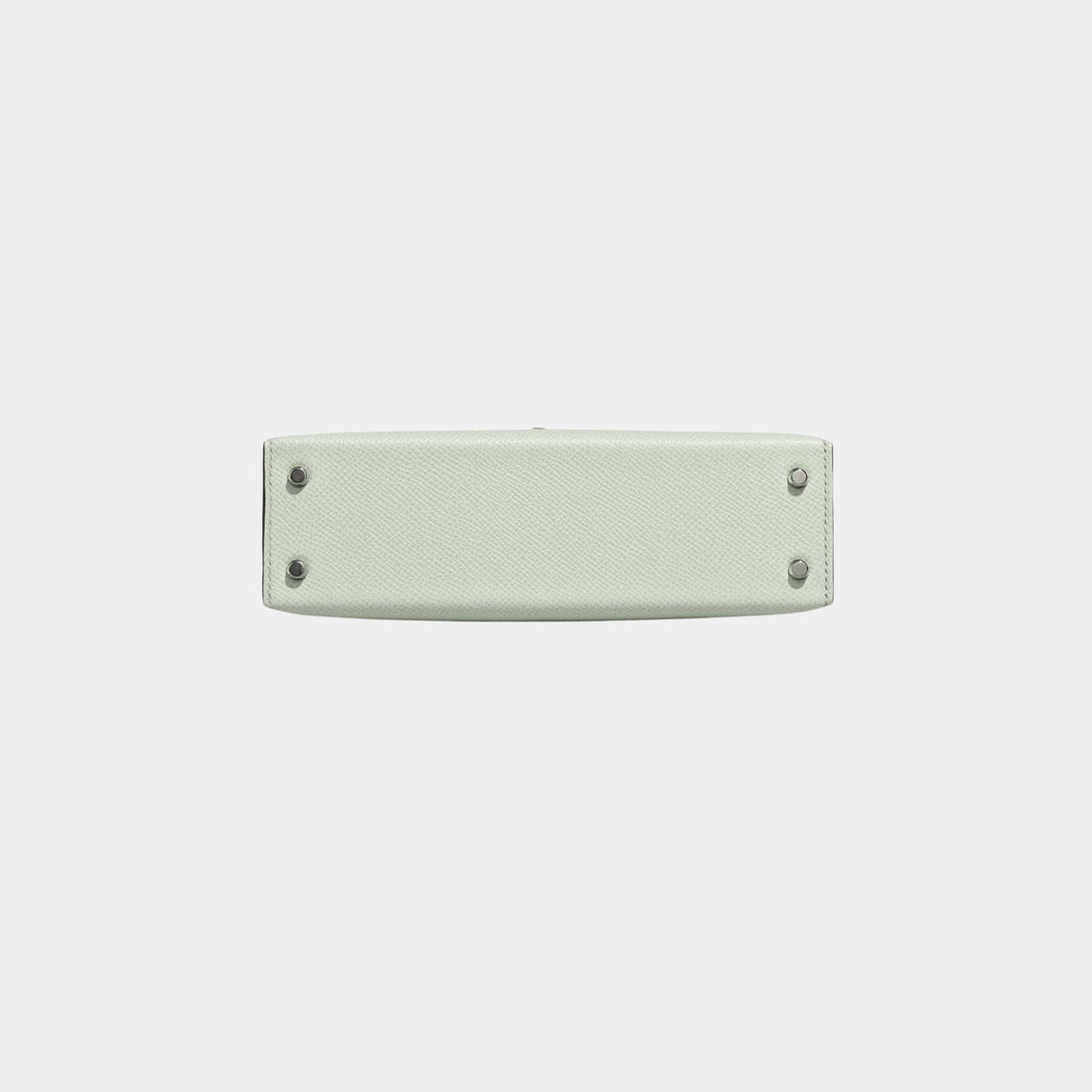 Hermes Kelly Mini Epsom Vert Fizz PHW, Bottom