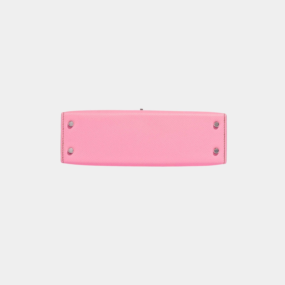 Hermes Kelly Mini II 20 إبسوم 5P Bubblegum PHW، الجزء السفلي