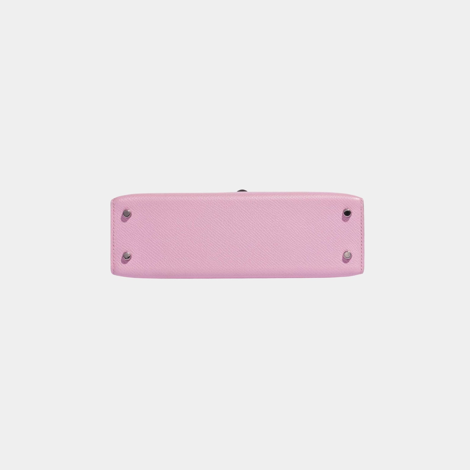 Hermes Kelly Mini II 20 Epsom Mauve Sylvestre PHW, Bottom