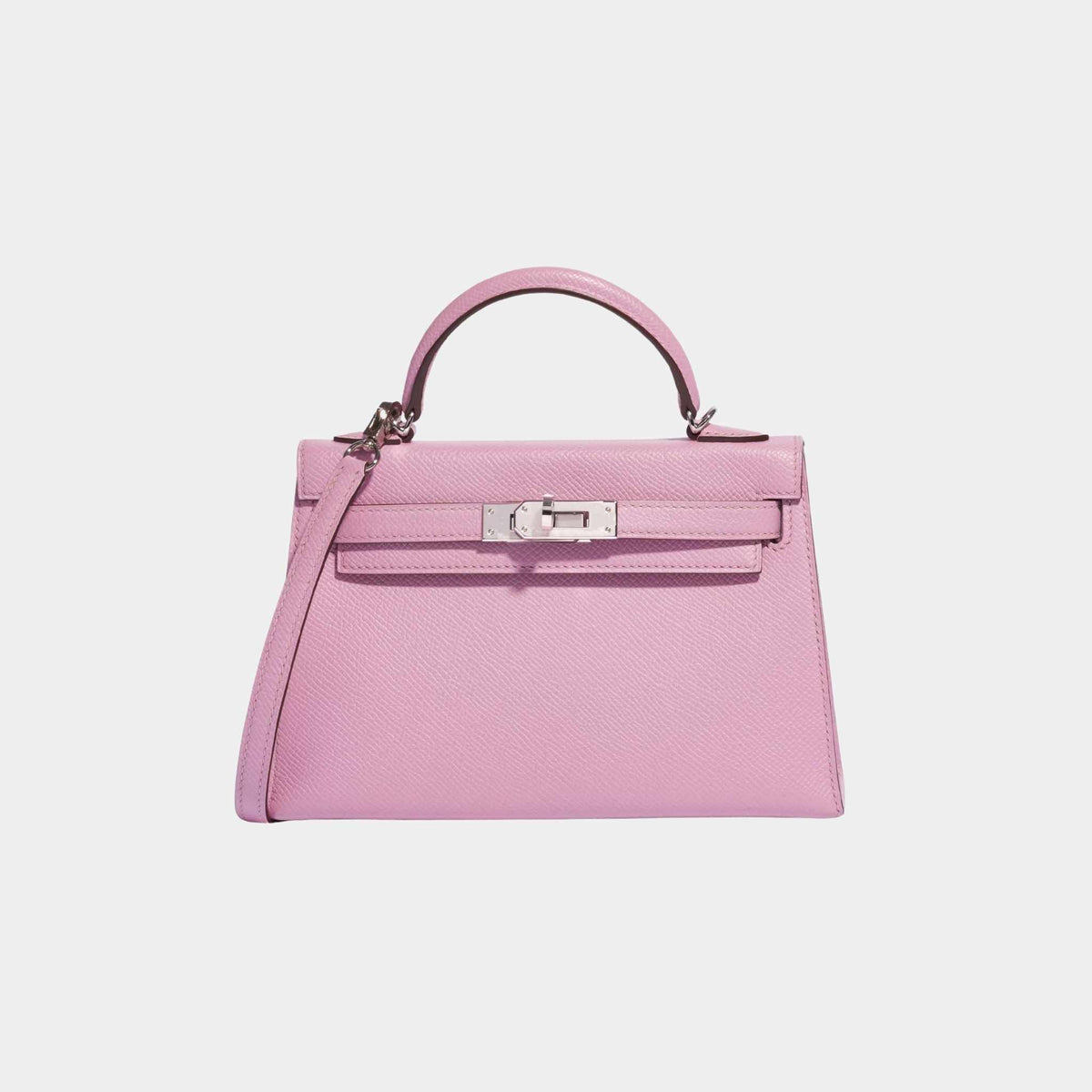 حقيبة Kelly Mini Epsom Mauve Sylvestre