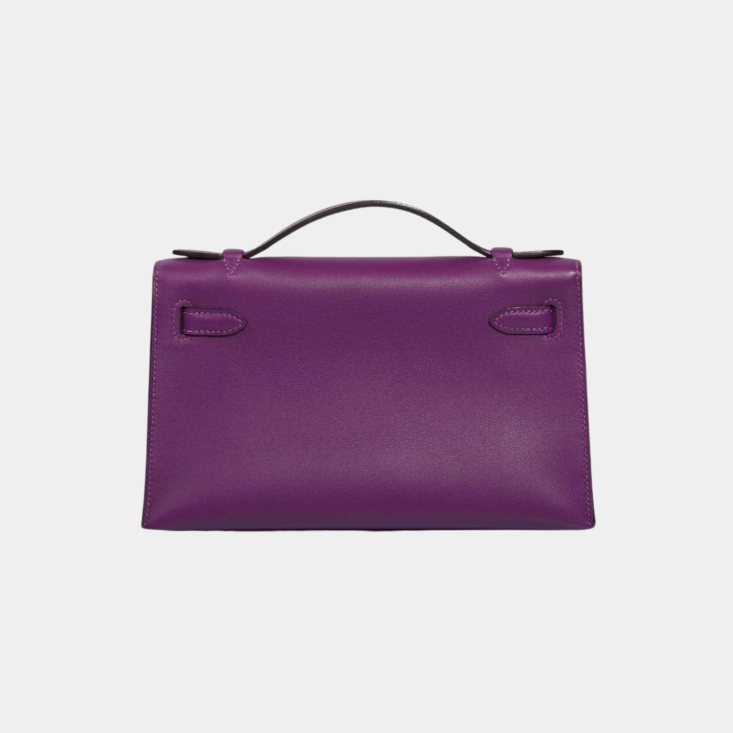 Hermes Kelly Pochette Swift Anemone GHW, Back