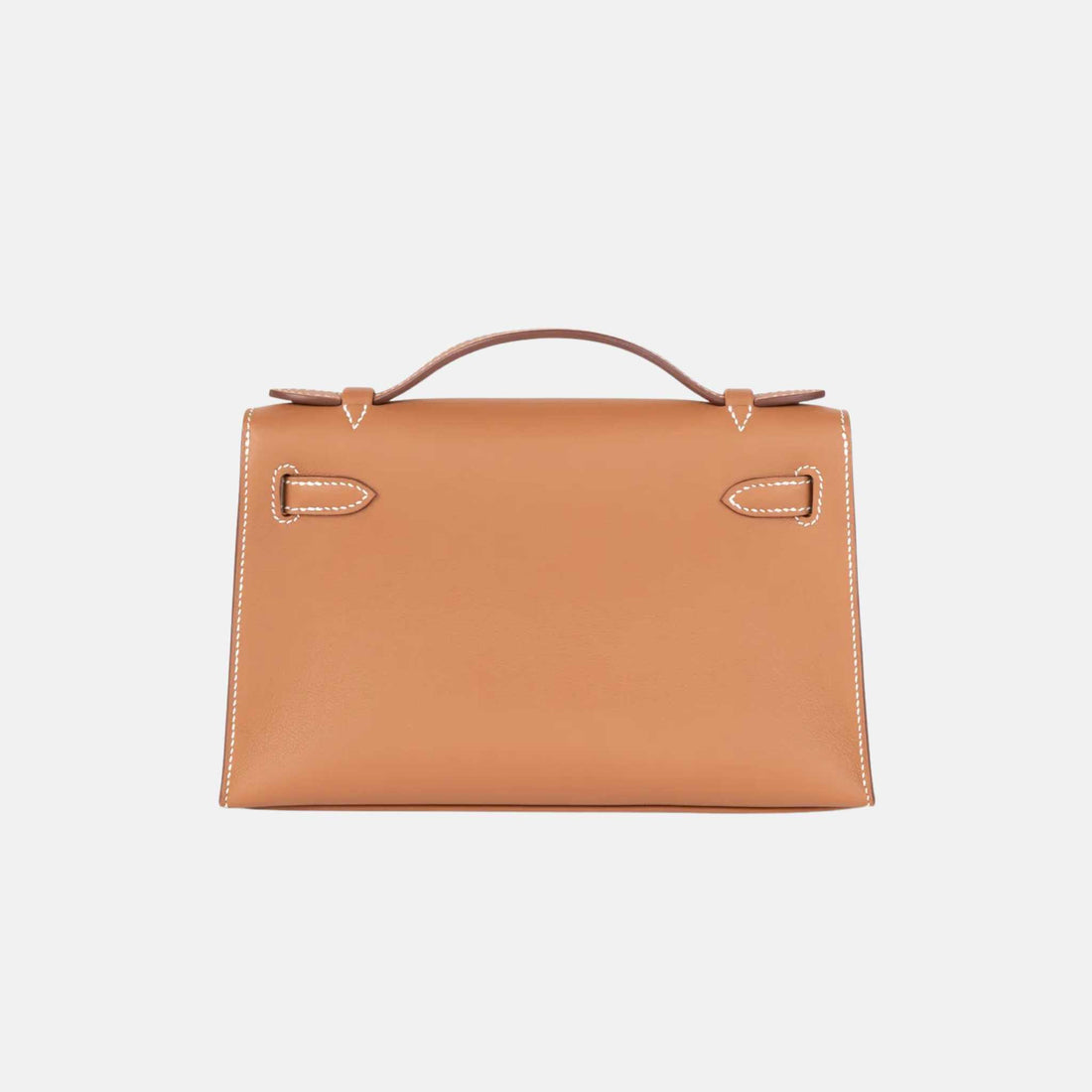 Hermes Kelly Pochette Swift Gold GHW, Back