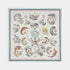 Hermes Les Anamorphoses scarf 70, Front, Vert