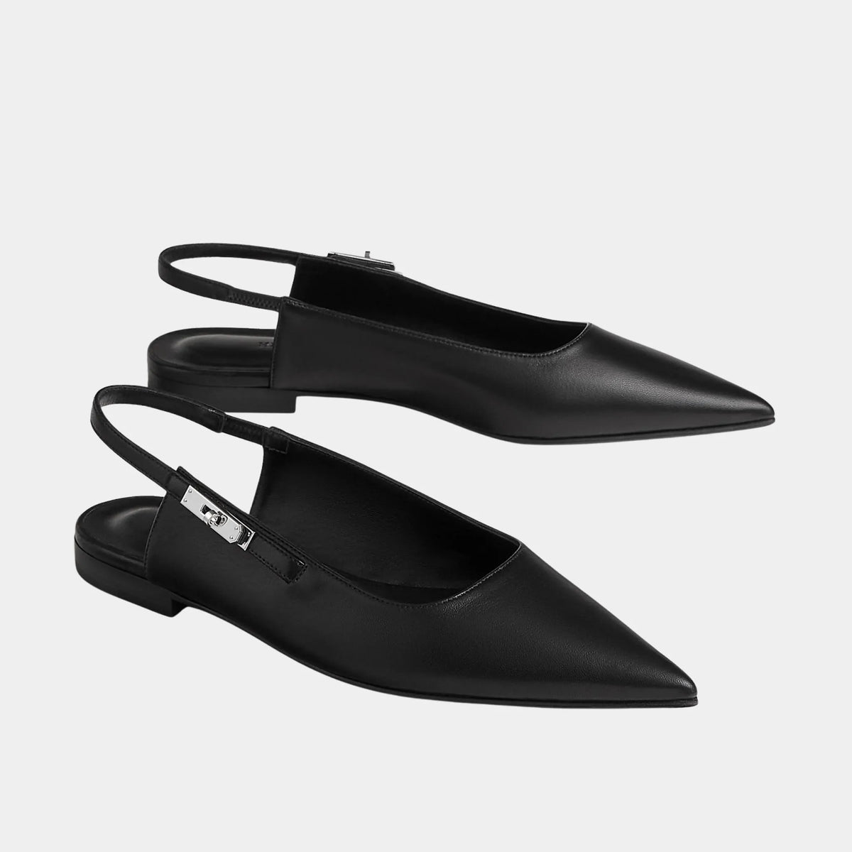 أحذية Slingbacks Lovely من جلد نابا