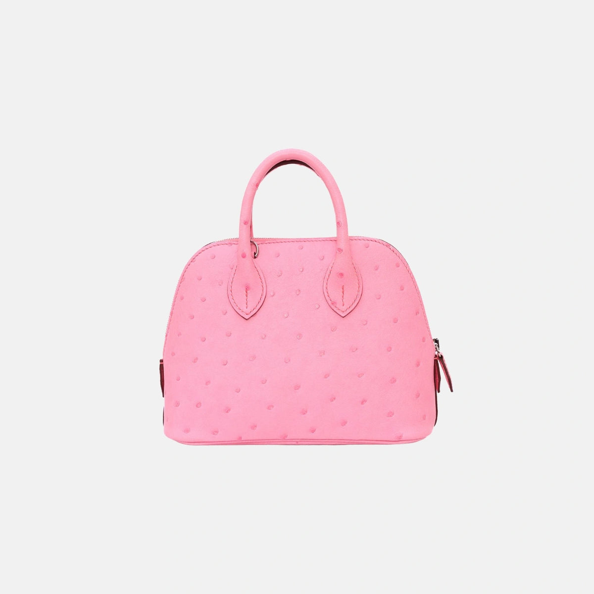 Mini Bolide Rose Bubblegum Ostrich PHW