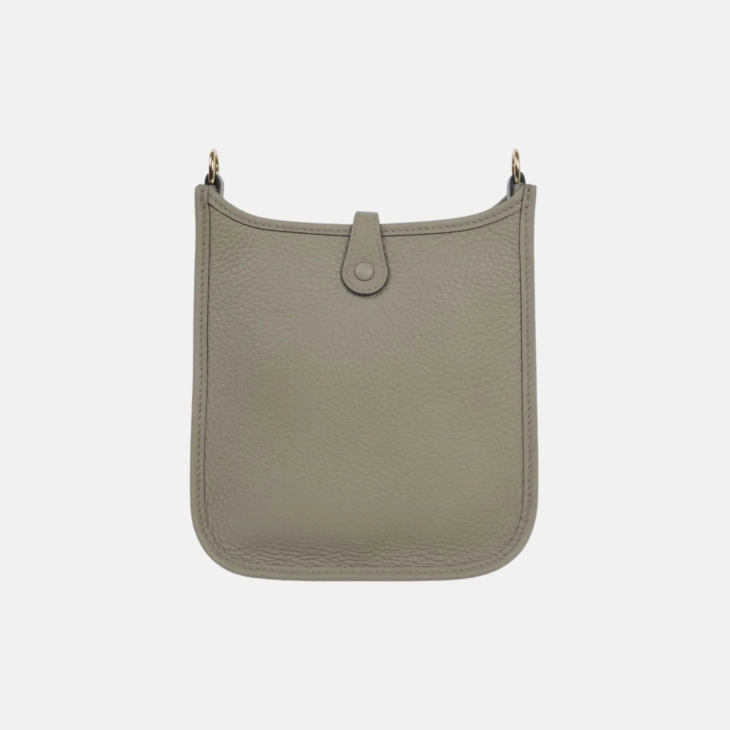 Hermes Mini Evelyne TPM Amazone 112 Clemence Beige Marfa GHW, Back