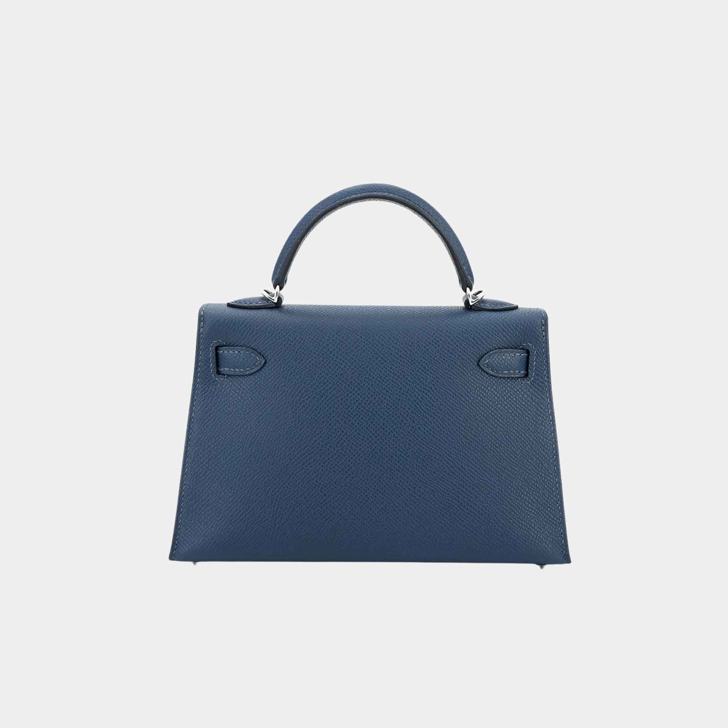 Hermes Mini Kelly II Bleu de Prusse ELHW, Back