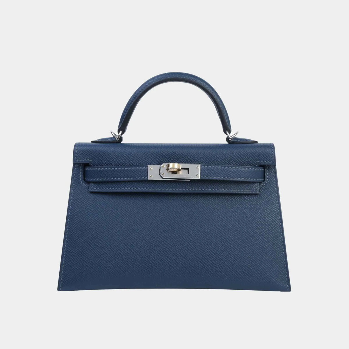 Mini Kelly II Epsom Bleu de Prusse ELHW