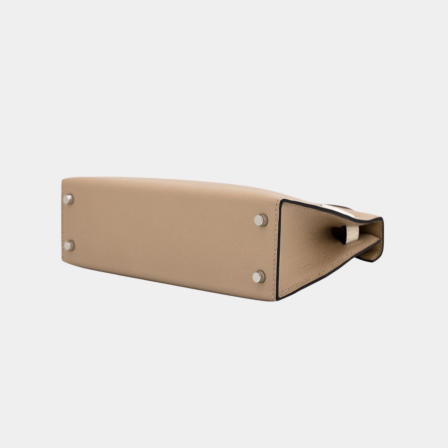 Mini Kelly II Epsom Trench/Craie/Etoupe PHW, bottom