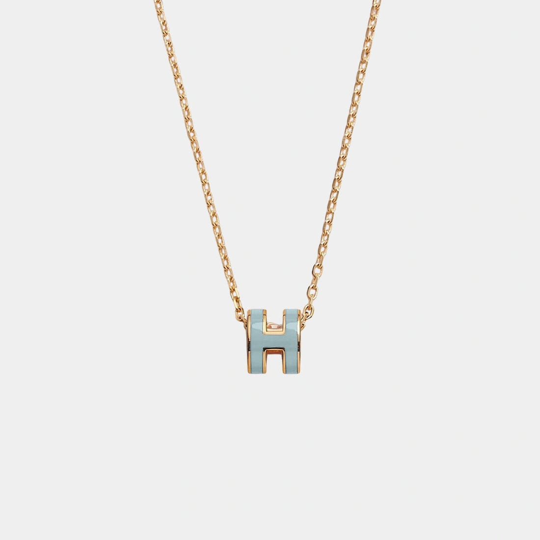 alt
قلادة Hermes Mini Pop H مطلية بالذهب، أزرق قطبي