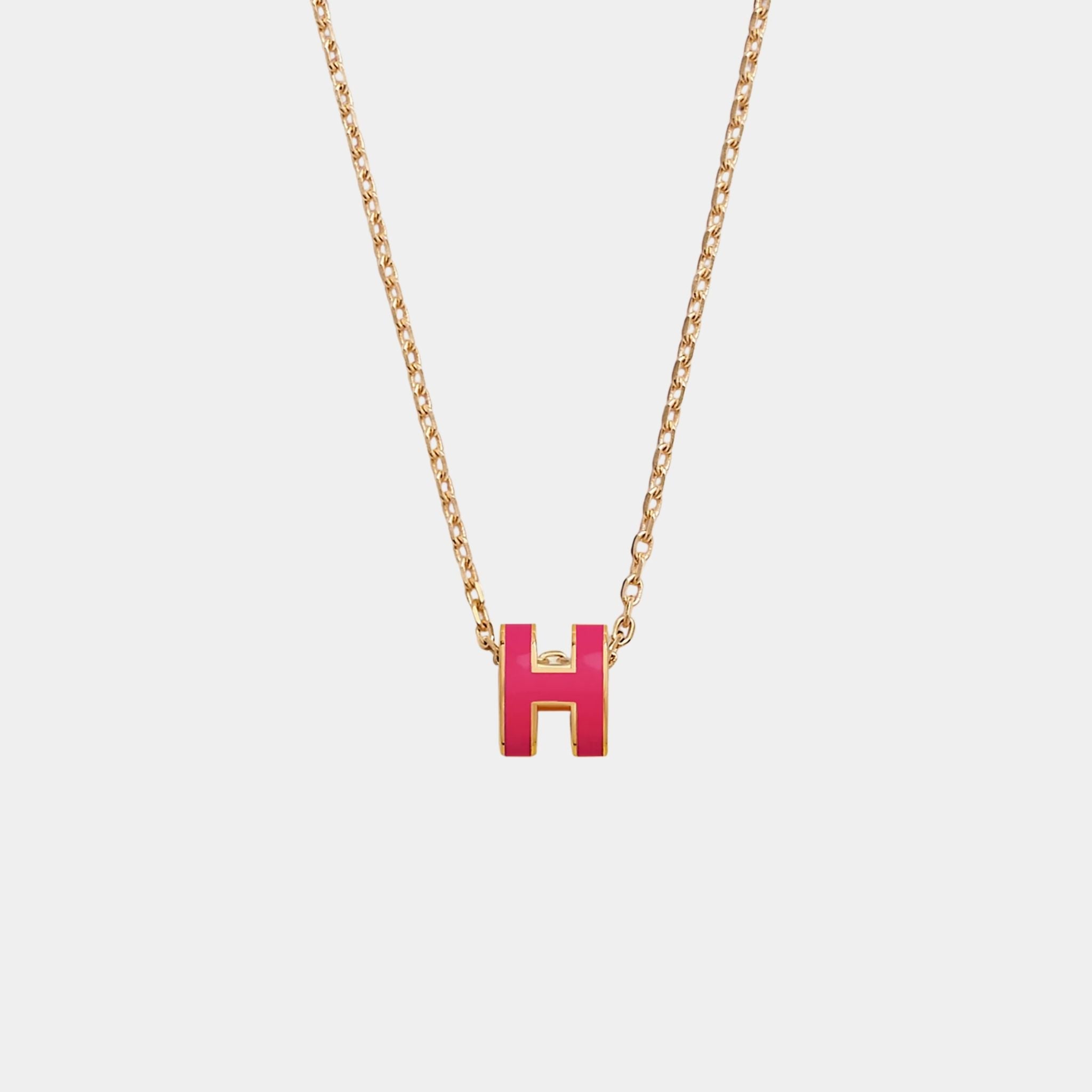 Hermes Mini Pop H Pendant Gold Plated – SANDS