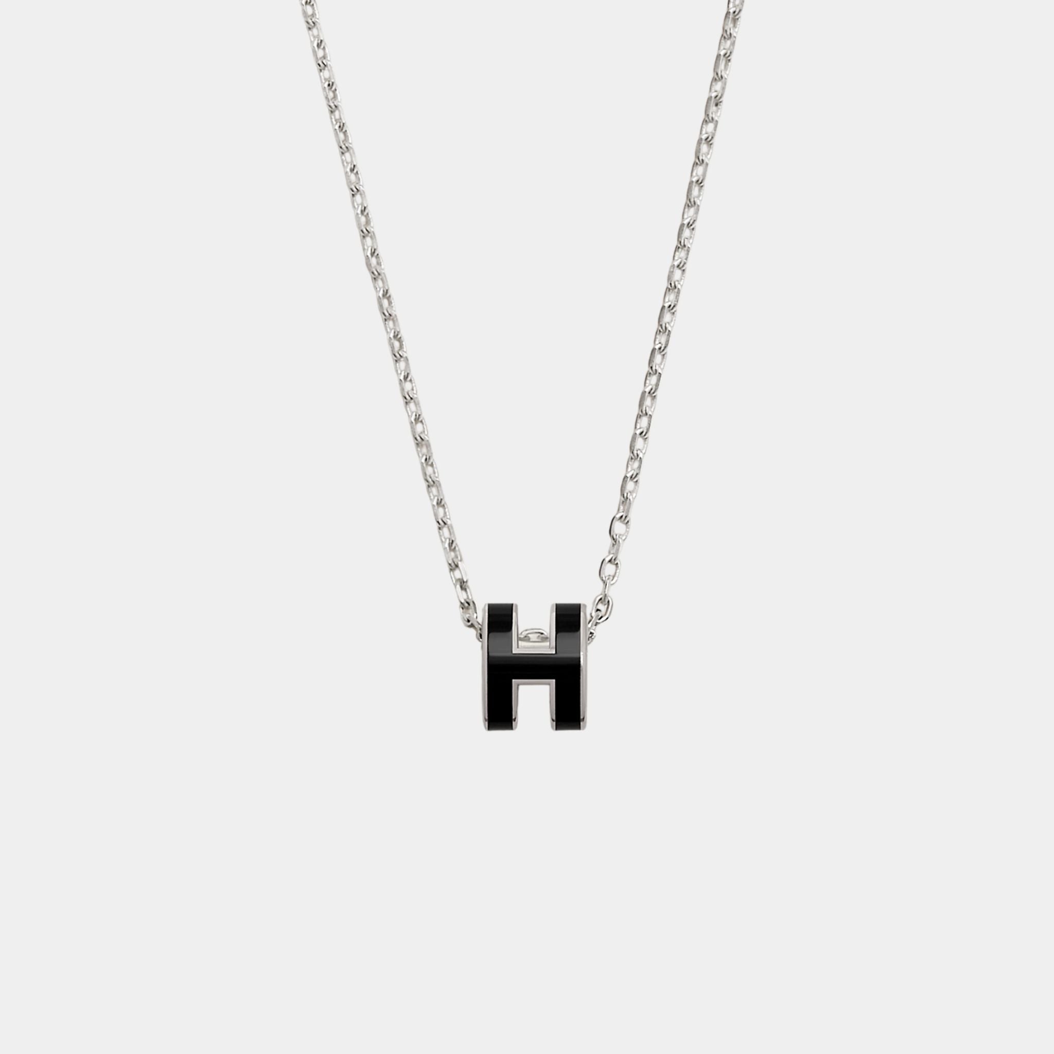 Mini Pop H Pendant Palladium Plated – SANDS