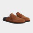 Hermes Mules Go Teak Brown , Front and Side View