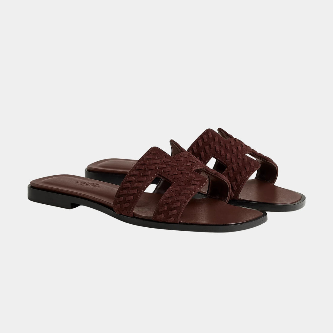 Oran Sandals in Braided Goat Suede