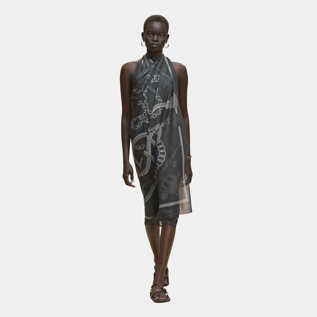 Hermes Palefroi Remix Maxi Pareo, Front