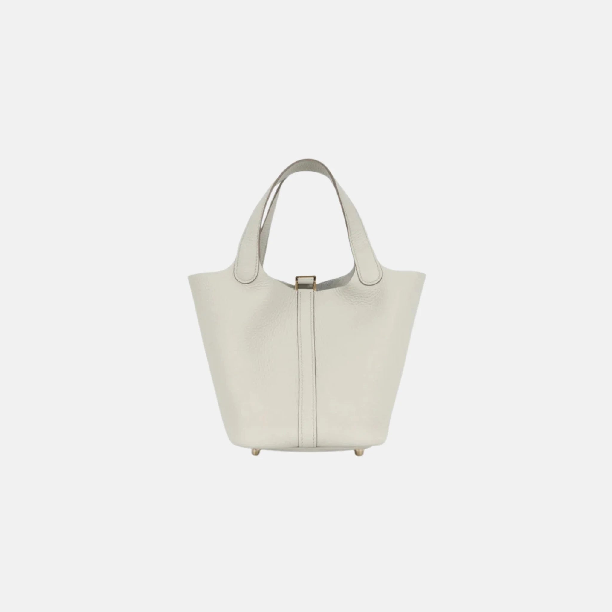 Hermes Picotin 18 Beton Clemence GHW, Back