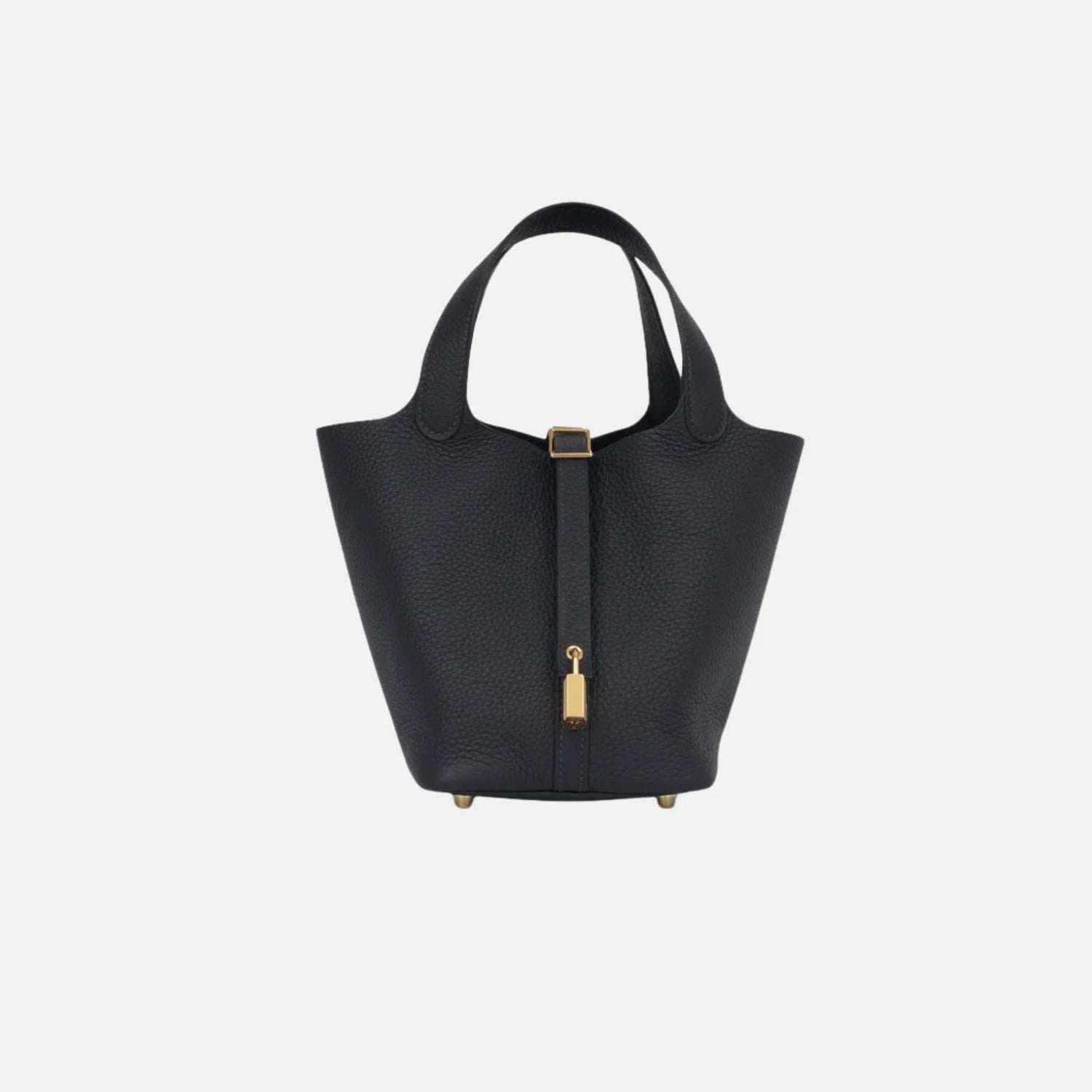 Hermes Picotin 18 Caban Deep Navy Clemence GHW, Front