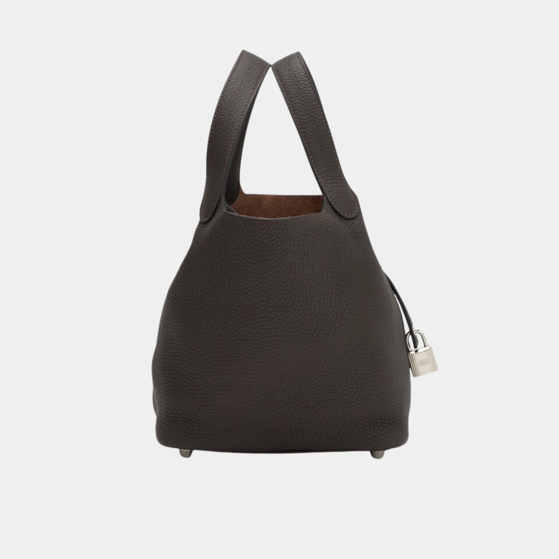 Hermes بيكوتان 18 جلد كليمنس بني إيبوني PHW