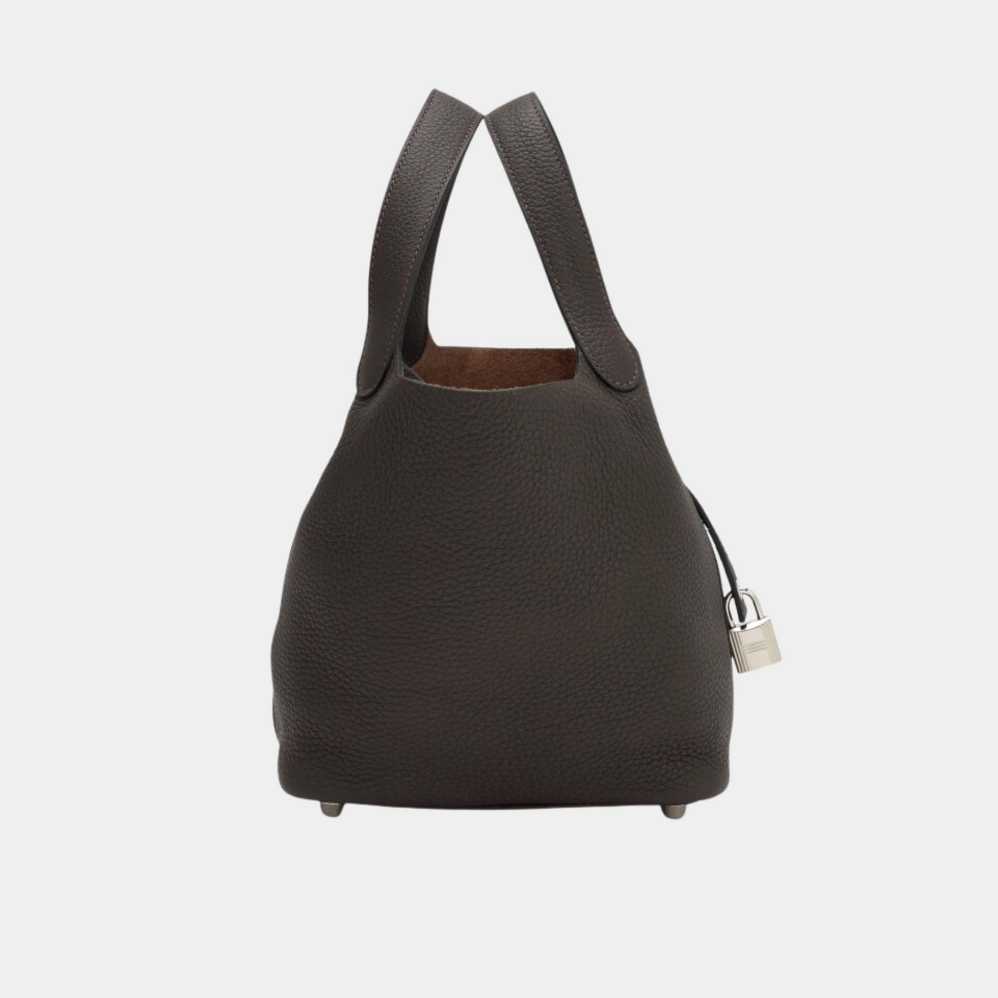 Hermes Picotin 18 Clemence Ebene PHW