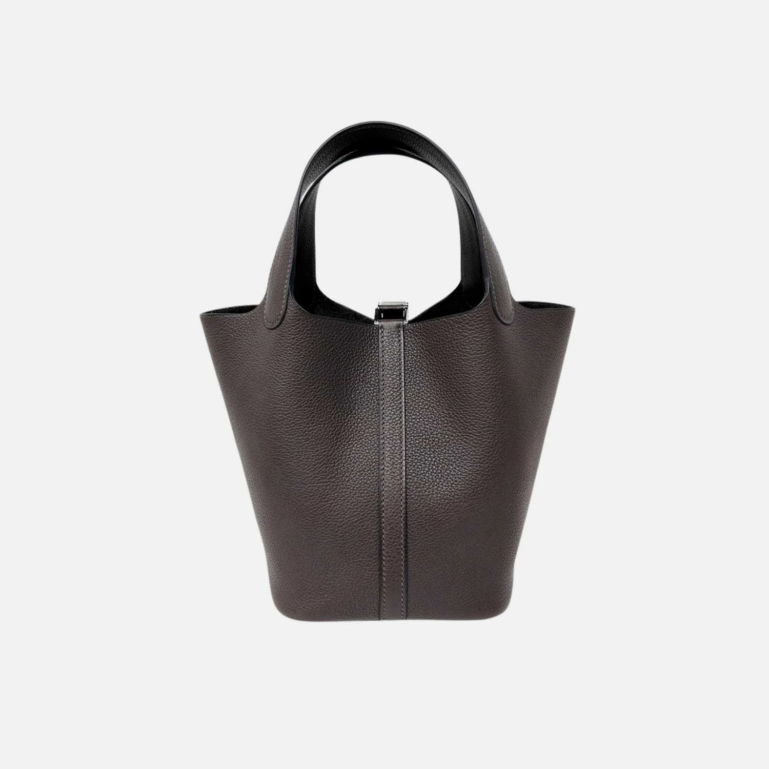 Hermes Picotin 18 Ebene Faubourg Barenia PHW, Back