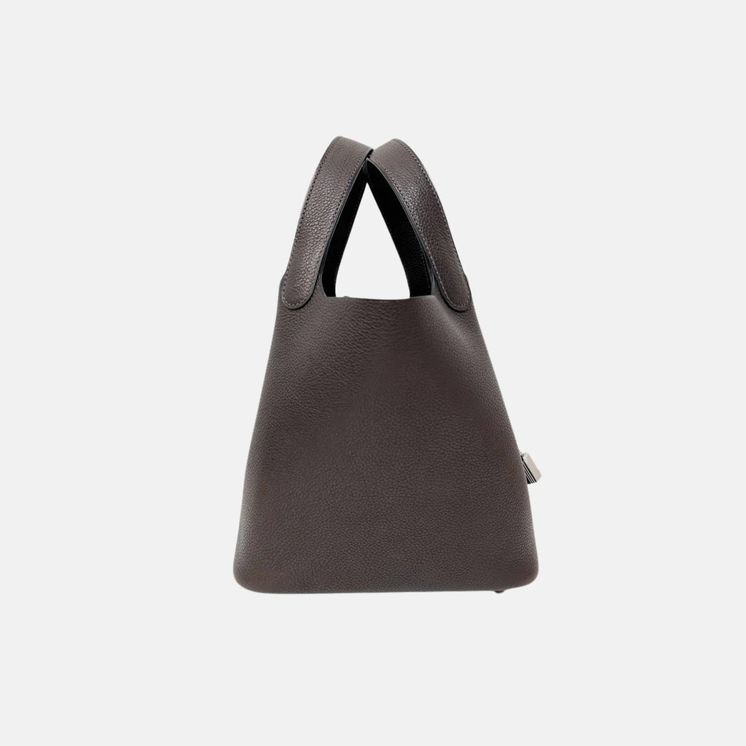 Hermes Picotin 18 Ebene Faubourg Barenia PHW, Side