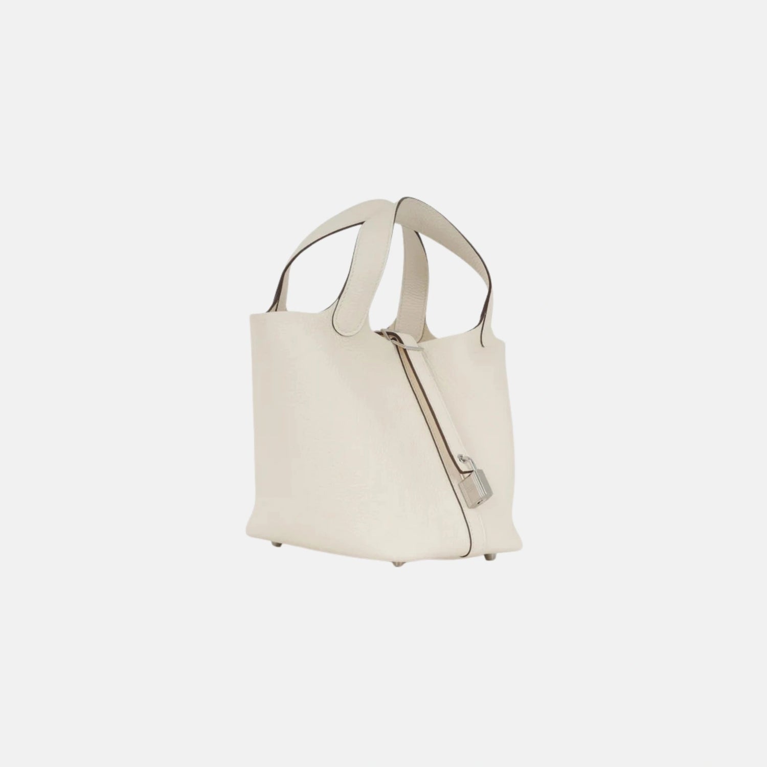 Hermes Picotin 18 Nata Clemence PHW, Side