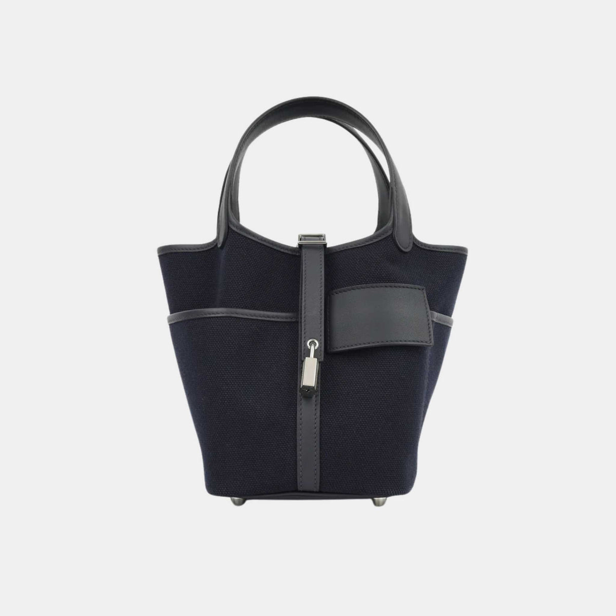 Picotin 18 Toile Goeland-Swift Cargo Bleu Marine/Black PHW