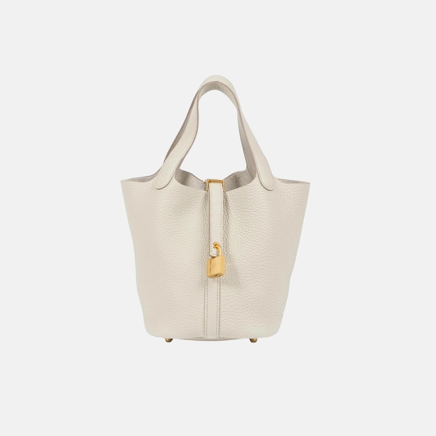 Hermes Picotin 22 Beton Clemence GHW, Front