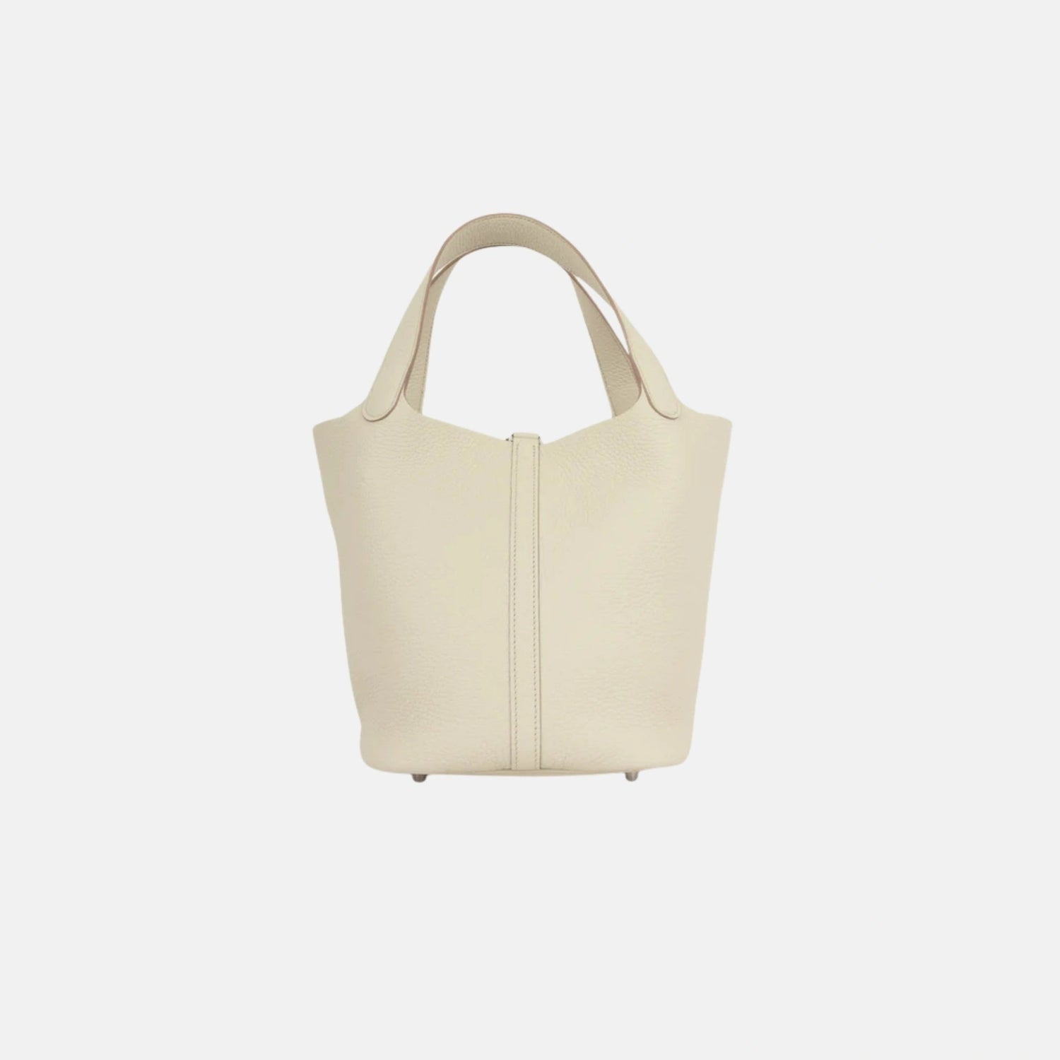 Hermes Picotin 22 Beton Clemence PHW, Back