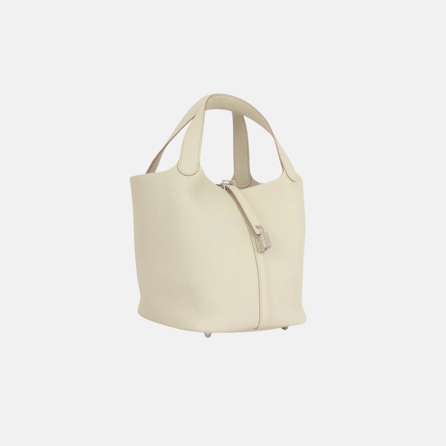 Hermes Picotin 22 Beton Clemence PHW, Side