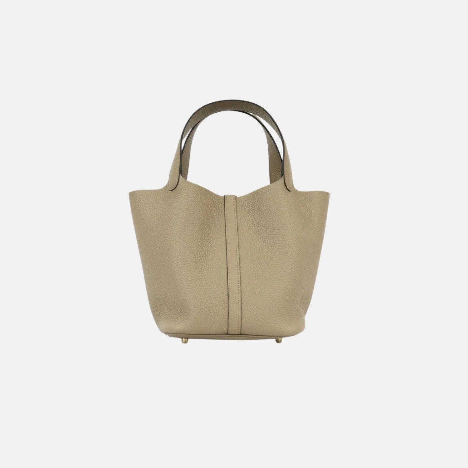 Hermes Picotin 22 Clemence Beige Marfa GHW, Back