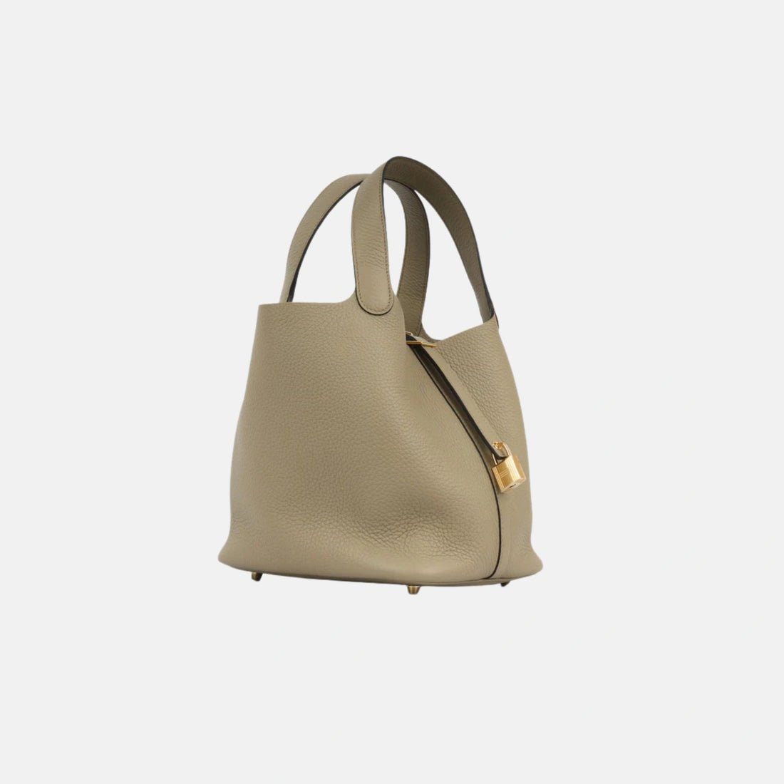 Hermes Picotin 22 Clemence بيج Marfa GHW، جانبي