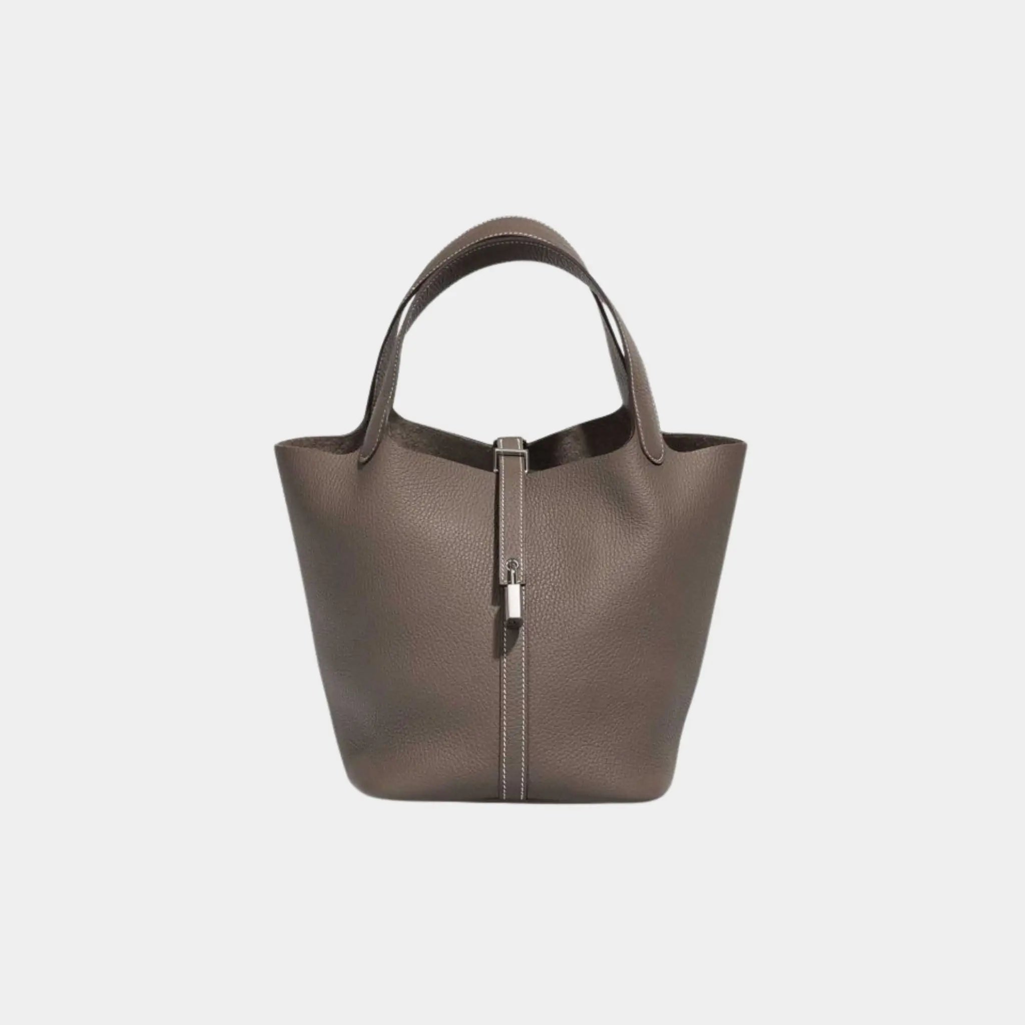Picotin 22 Taurillon Clemence Etoupe PHW, front 