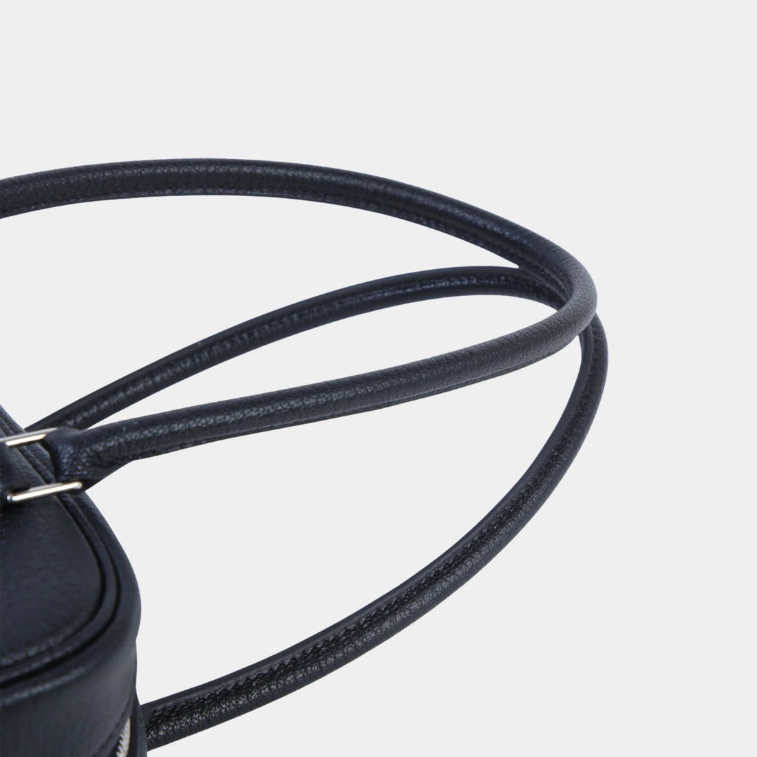 Hermes Plume Mini أسود PHW، مقبض 