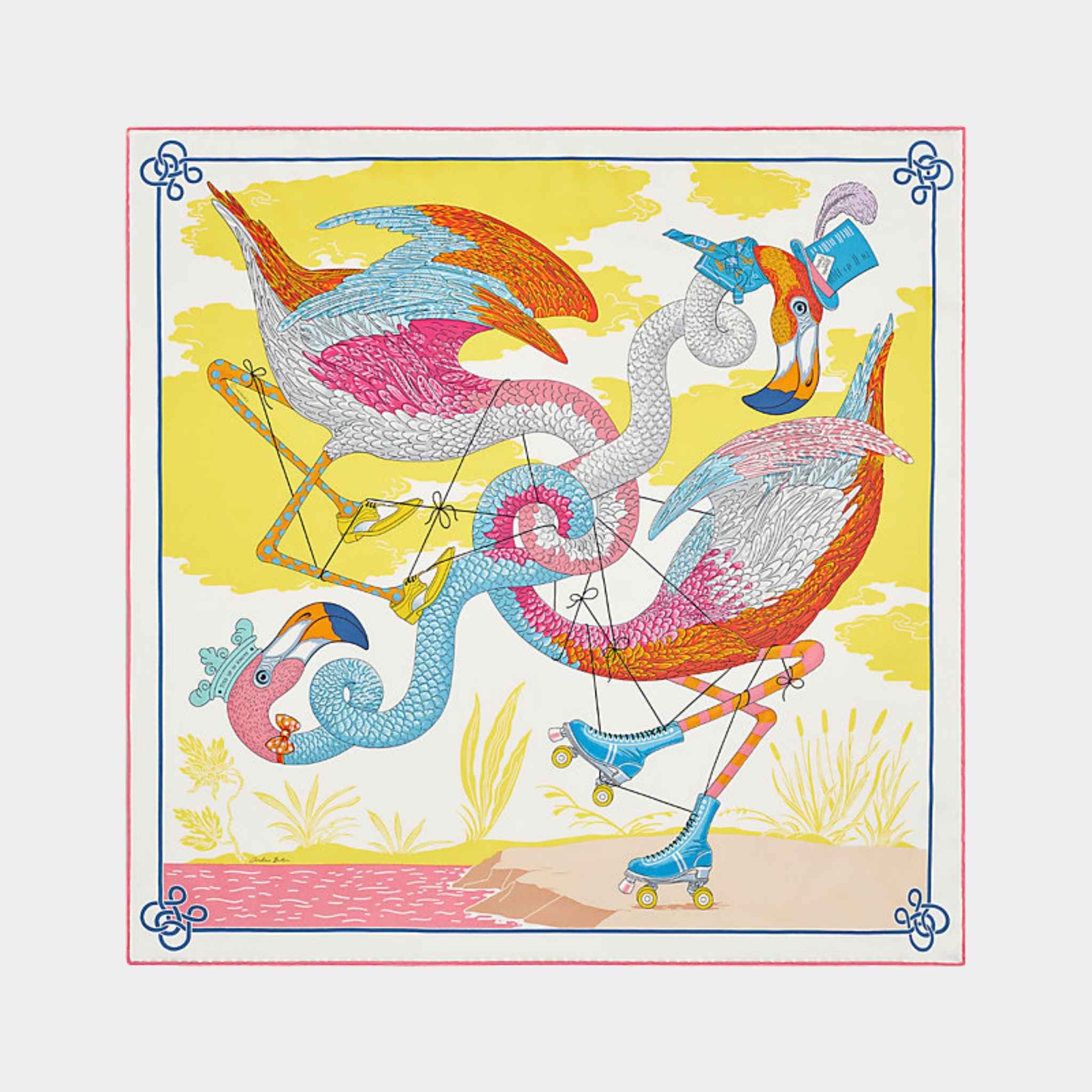 新品未使用　HERMES TIED UP IN KNOTS カレ70 Tied Up in Knots scarf 70 | Hermès Saudi Arabia