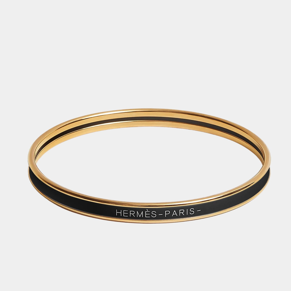 سوار Uni Bangle من مينا مطلي بالذهب