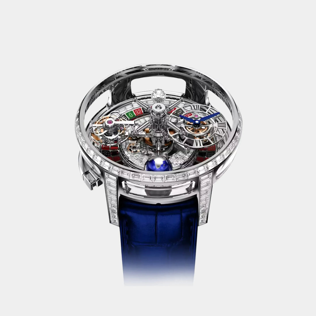 Jacob & Co. Astronomia Casino White Gold Baguette AT860.30.BD.BD.A