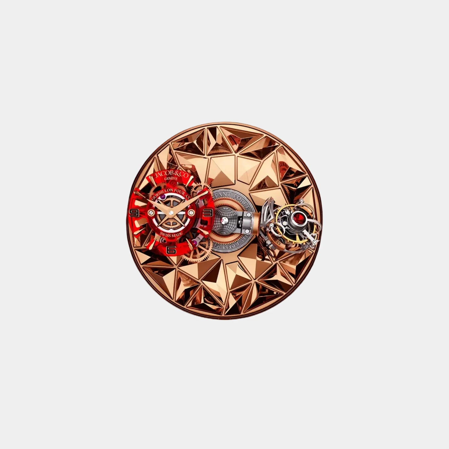 Jacob &amp; Co. Astronomia Four Axis Tourbillon Rose Gold, Dial