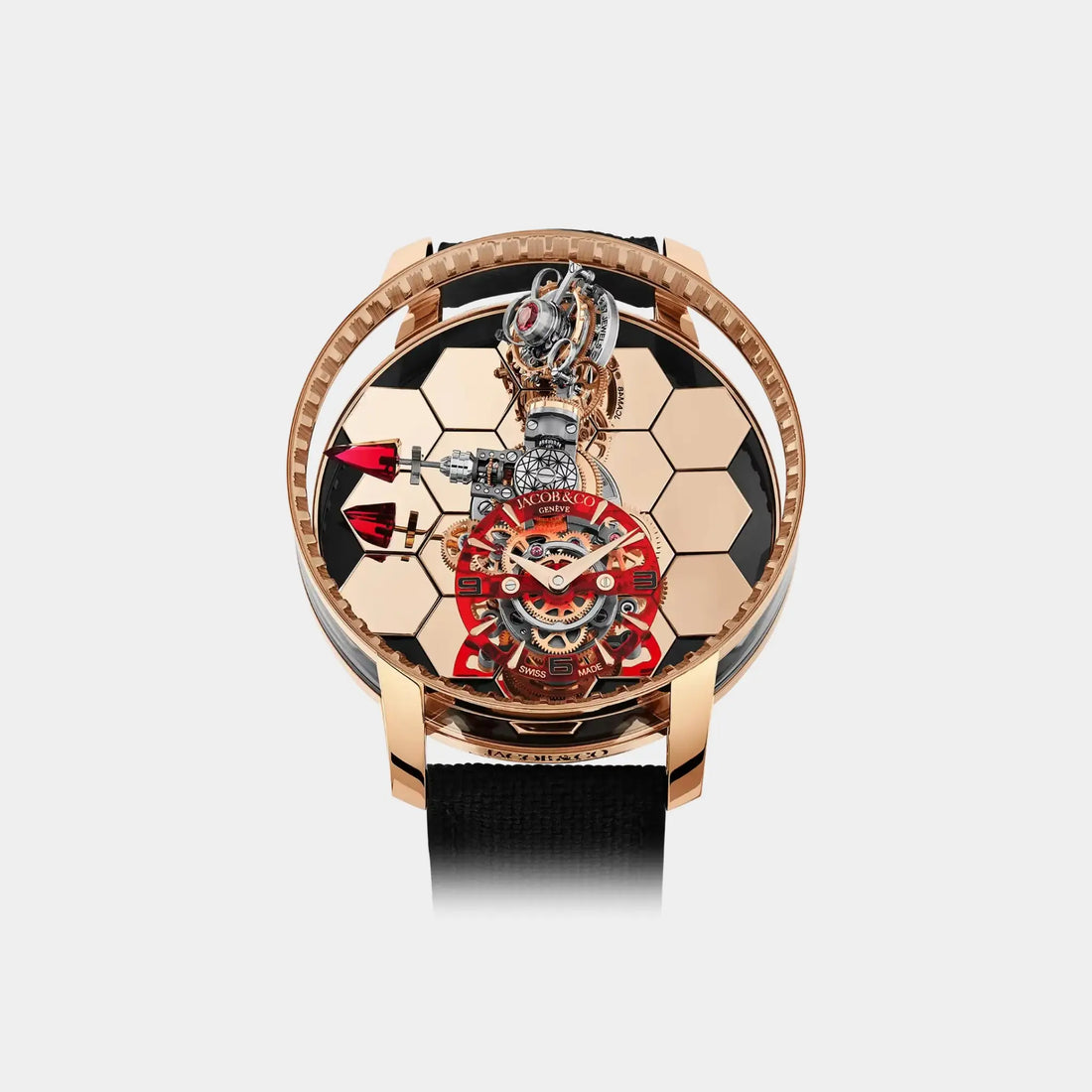 Jacob &amp; Co. Astronomia Revolution Rose Gold AT170.40.AB.AB.A, Front