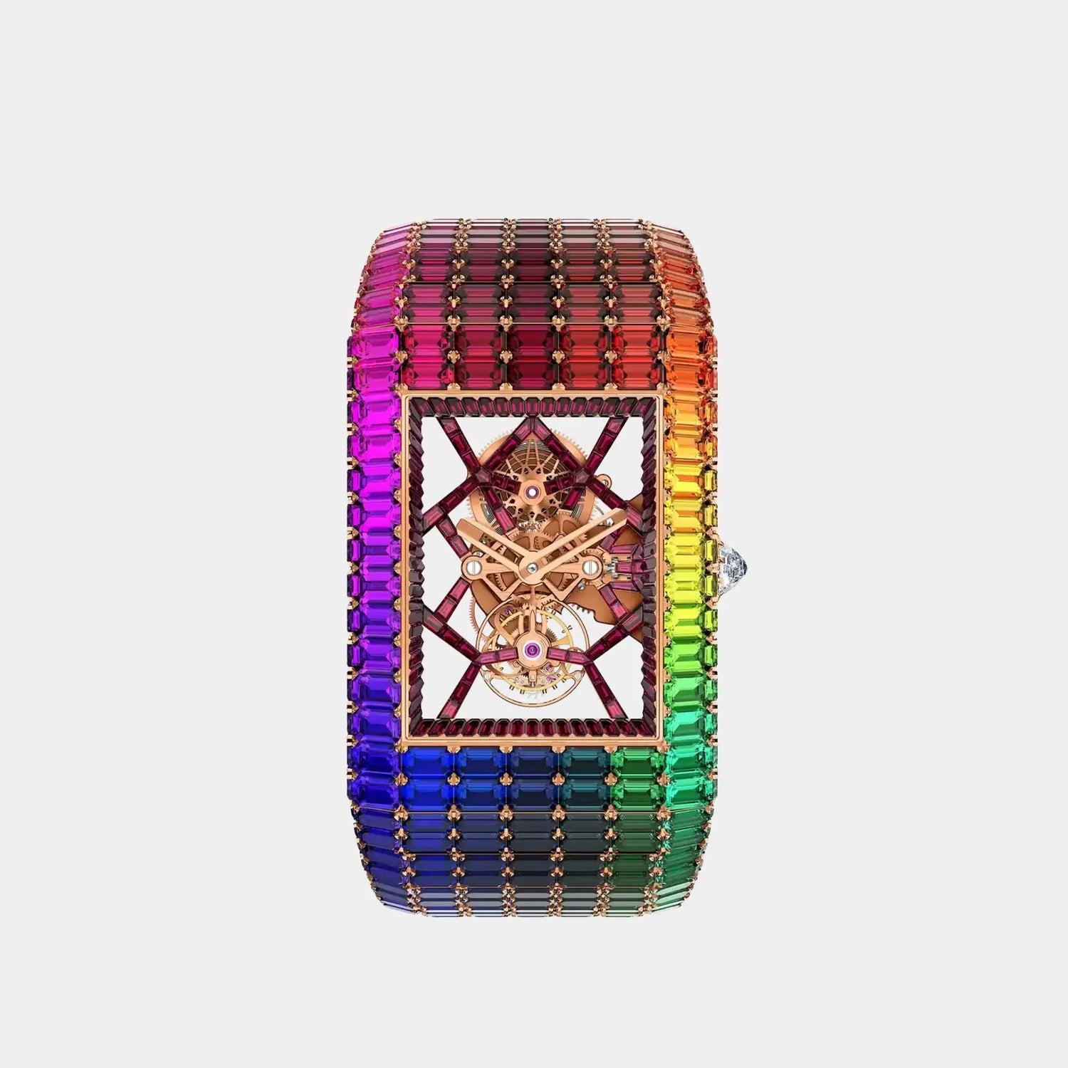 Billionaire III Rainbow Rose Gold BL115.40.AC.UA.A40AC