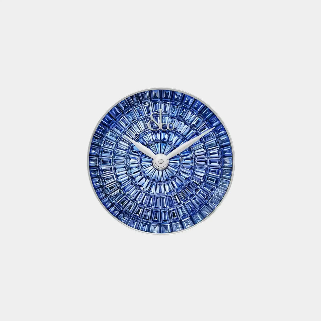 Jacob & Co. Brilliant Baguette Icy Blue Sapphires, Dial