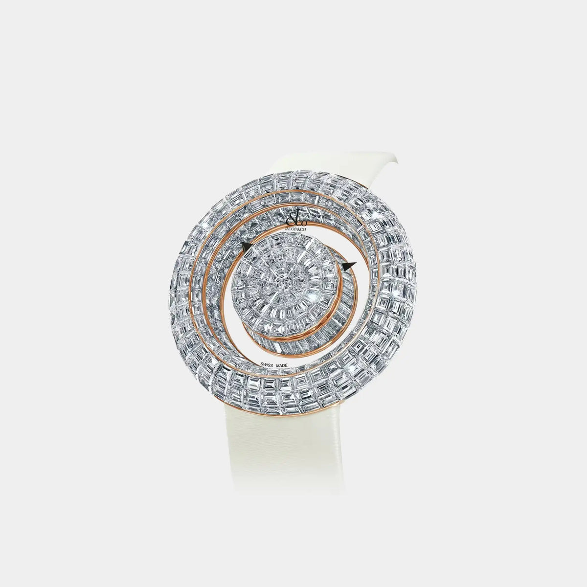 Brilliant Mystery 44mm Diamonds Rose Gold