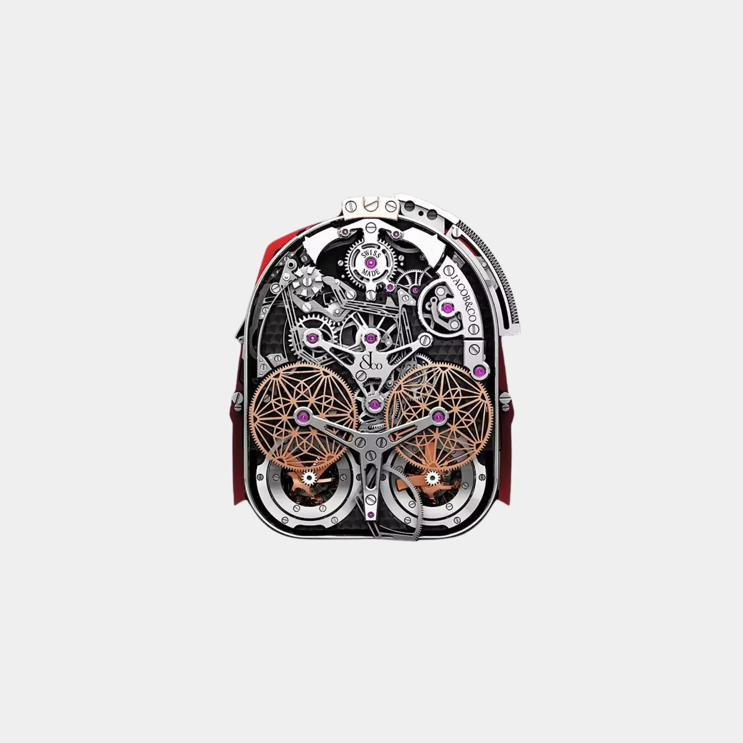 Jacob &amp; Co. Twin Turbo Furious Rose Gold Carbon Fiber, Movement