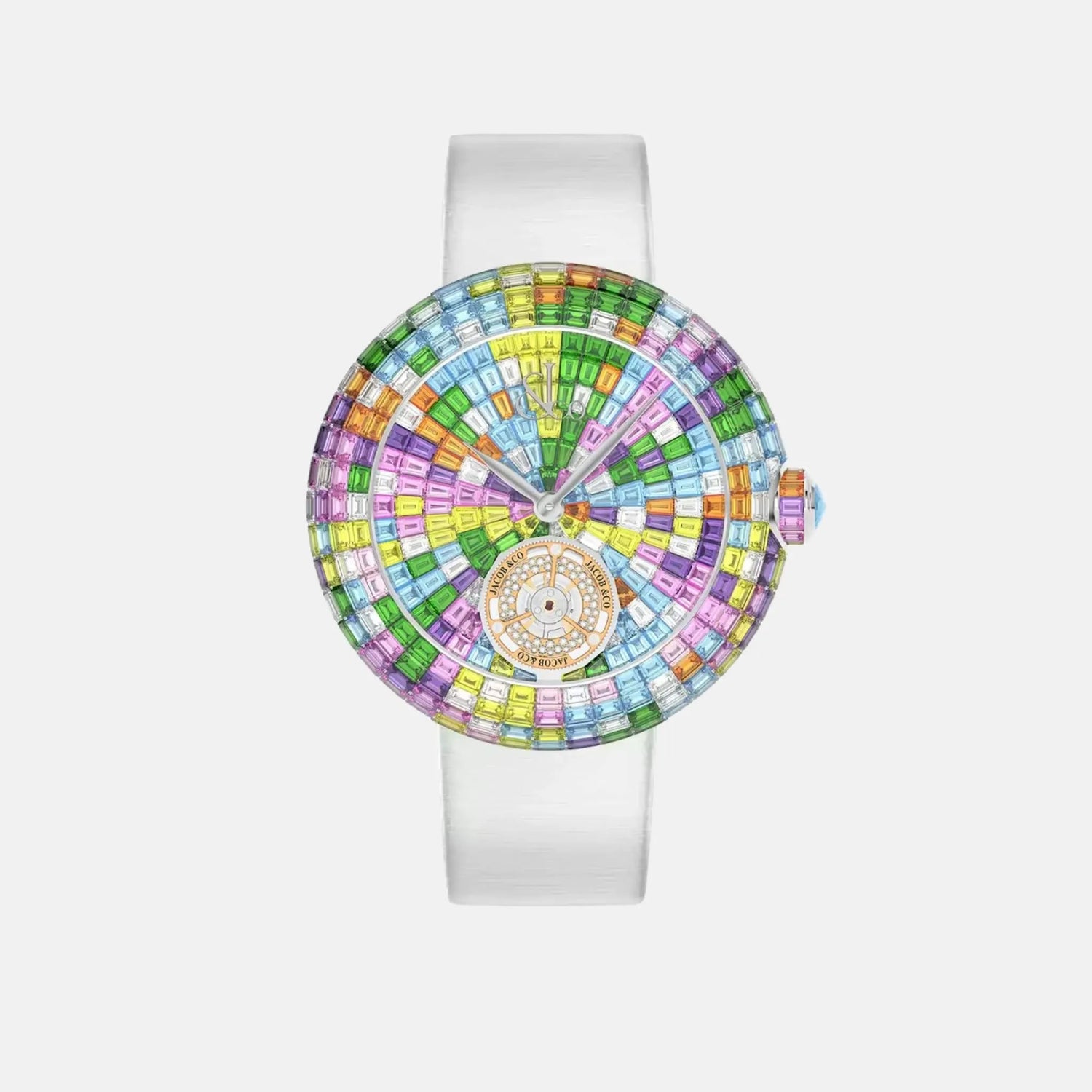 Jacob &amp; Co Brilliant Flying Tourbillon Pastel Arlequino 