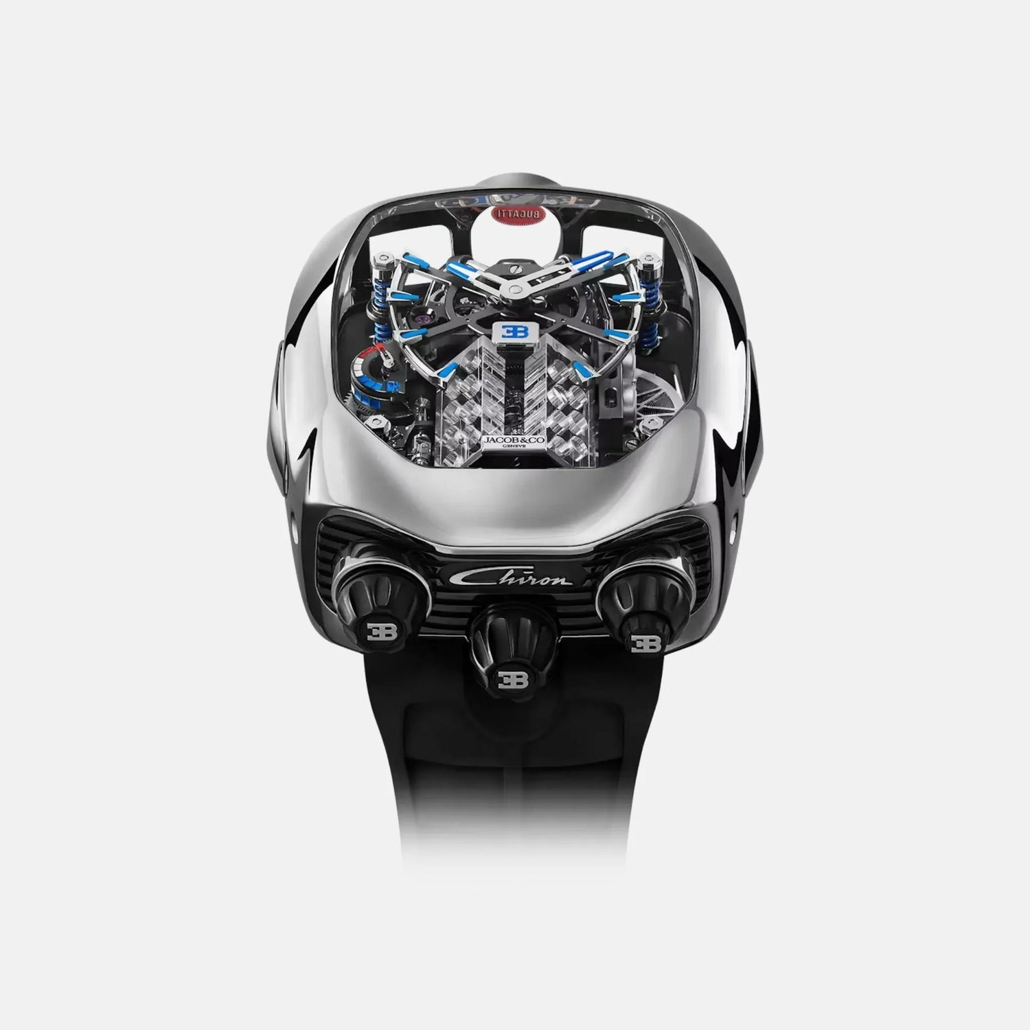 Jacob &amp; Co. Bugatti Chiron Tourbillon White Gold BU200.30.AA.AA.B