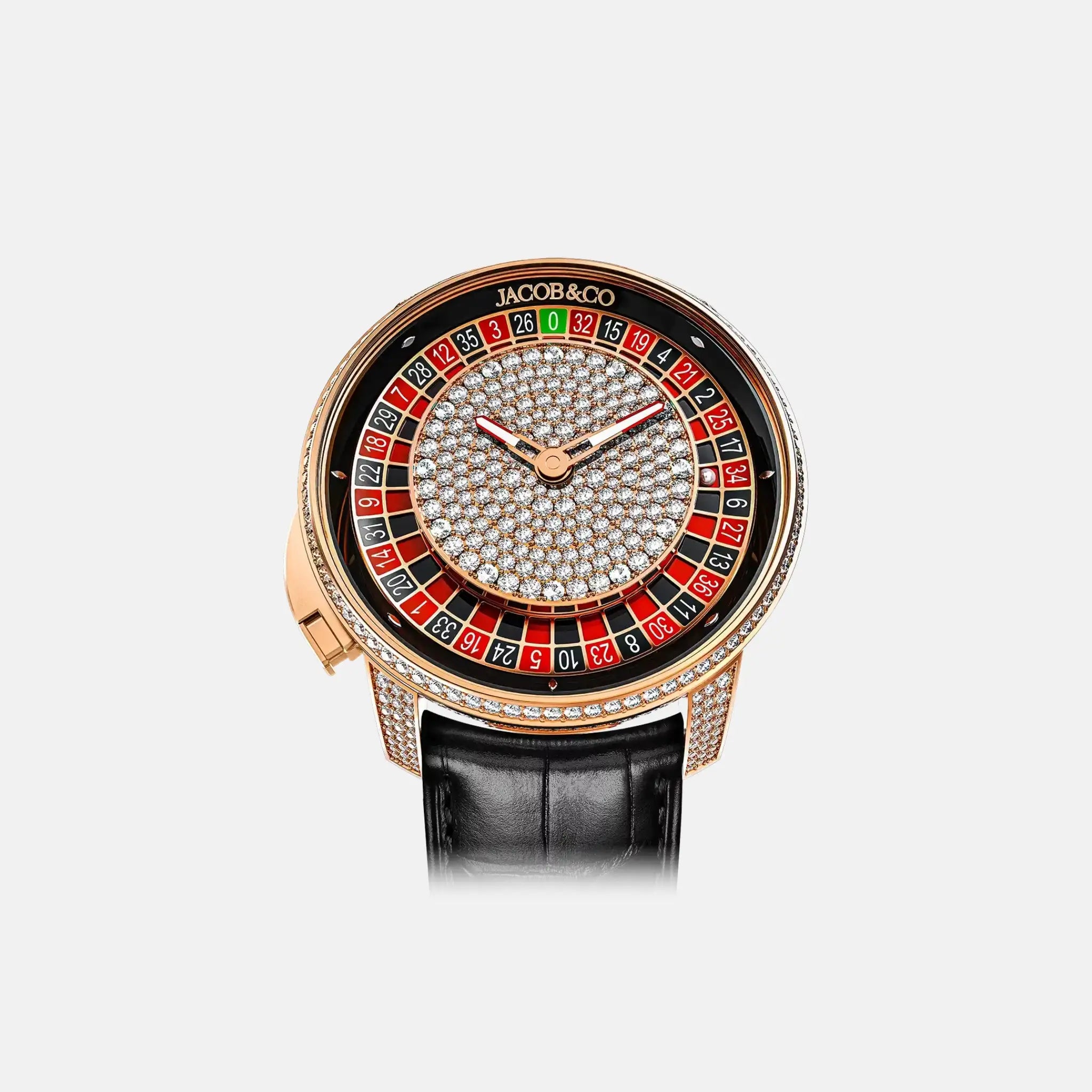 Jacob &amp; Co Casino Tourbillon Pavé CA100.40.RD.AA.A