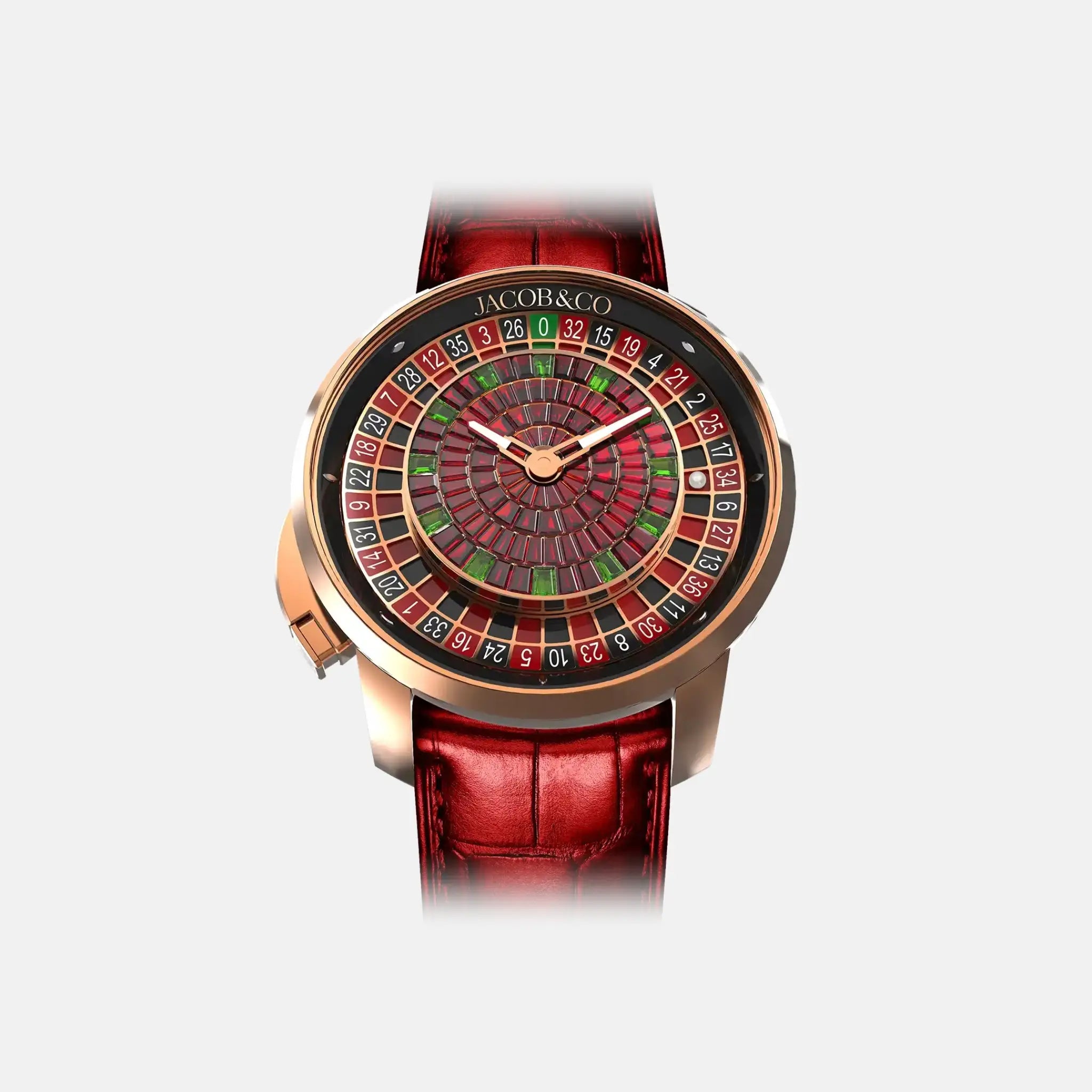 Jacob &amp; Co Casino Tourbillon Rubies CA100.40.AB.BC.A