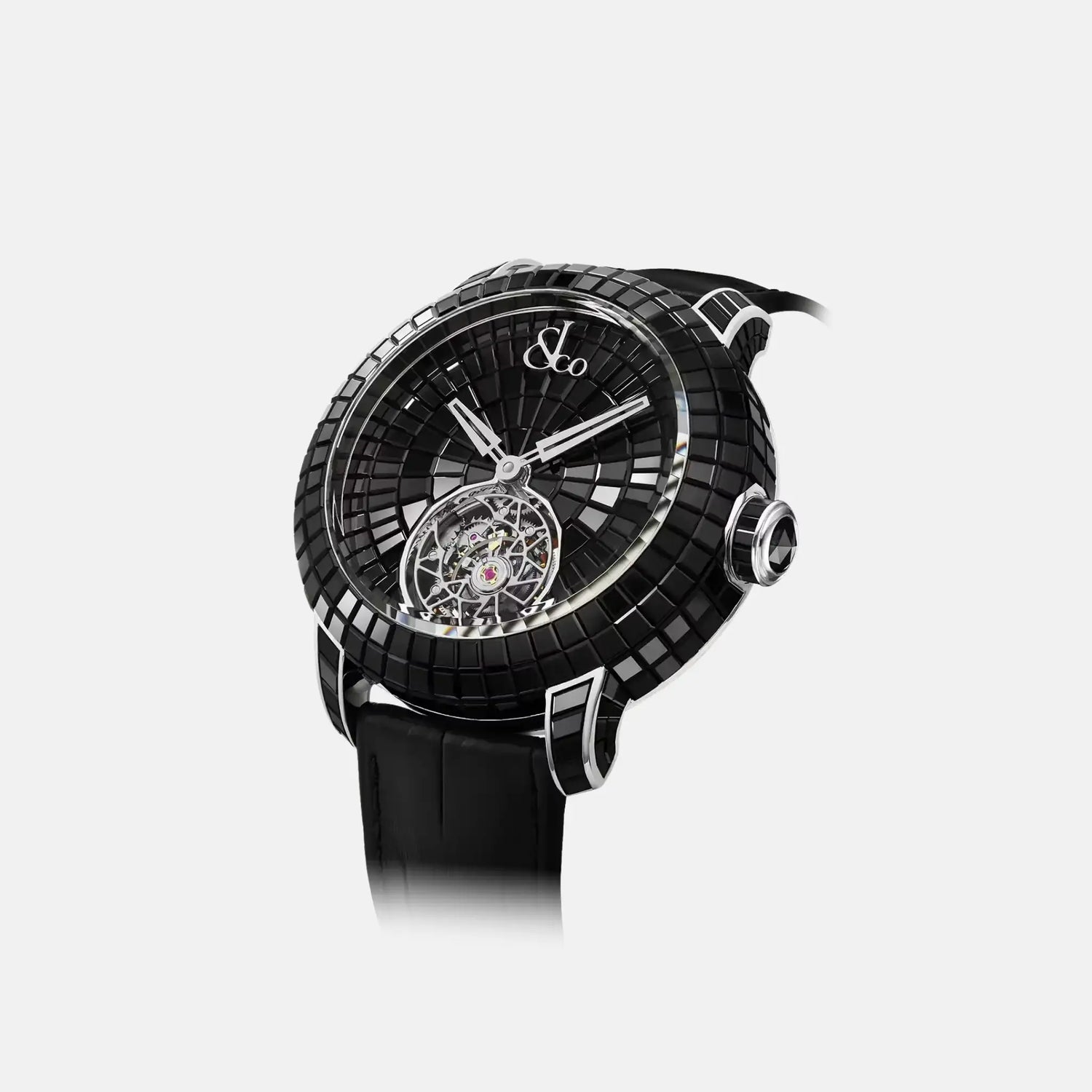 Caviar Tourbillon Black Spinels CV210.30.AG.AA.A