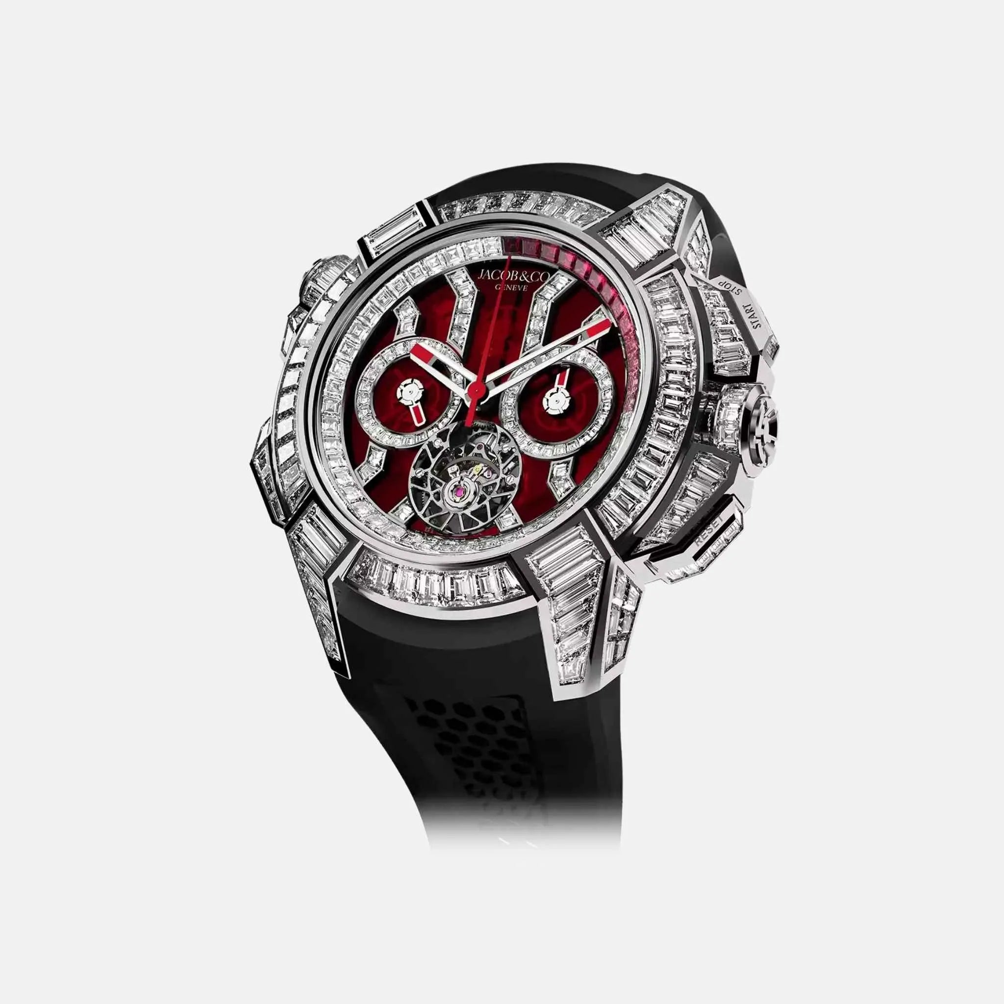 Epic X Chrono Tourbillon Baguette Red Crystal